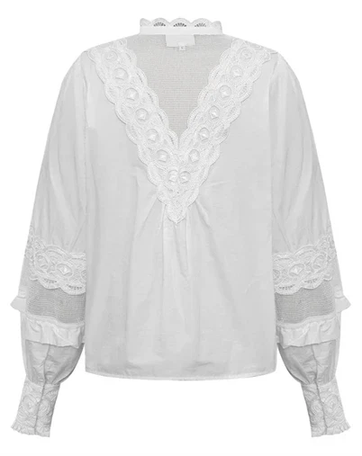 Gossia - Gabriela Bluse - White